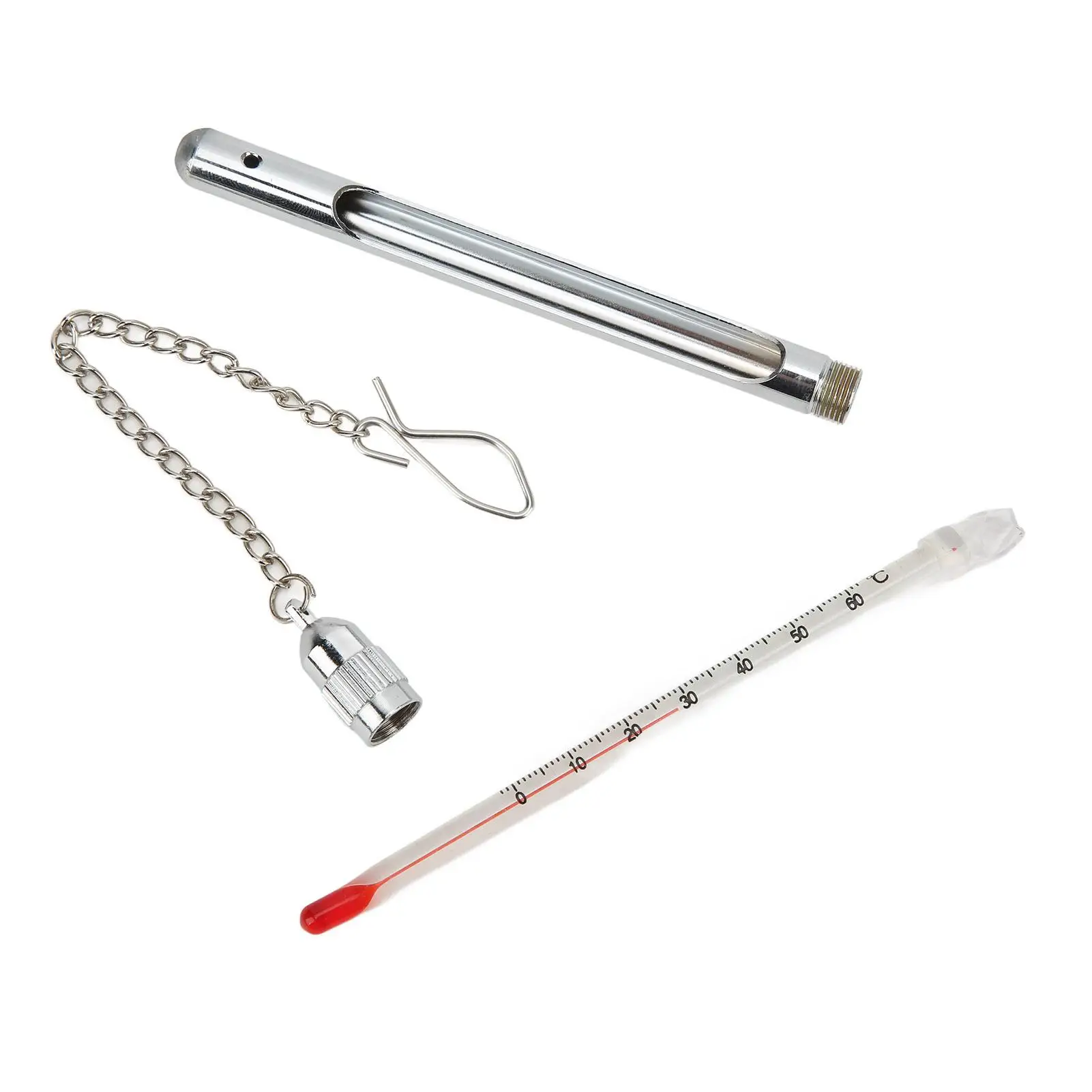 Fishing Thermometer for Stream Water Temperature Measurement - Fly Fishing Tool