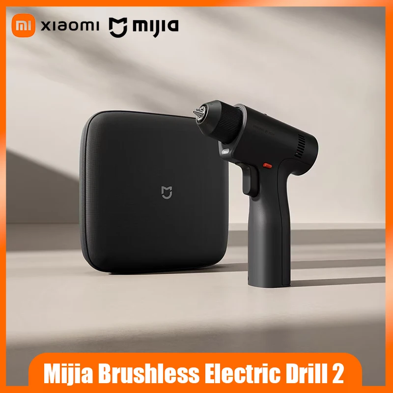 New Mijia Brushless Drill 2 Type-C Charging Smart Auto-Stop 30-Level Torque Adjustment Brushless Motor Home Drill Tool