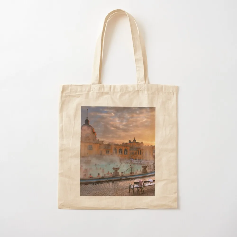 

Széchenyi Medicinal Baths Tote Bag Women's shopper Women's tote bag bag for beach Canvas Tote