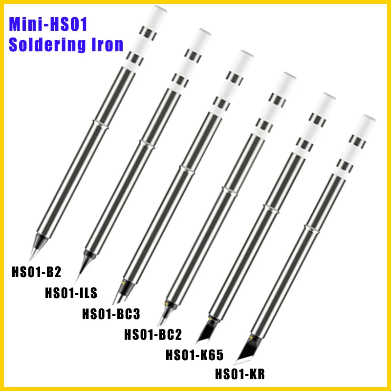 FNIRSI HS-01 Soldering Iron HS01-BC2 Internally Heated Lead-Free Soldering Station Kit For T85/HS-01/GD300/RGS65 Solder