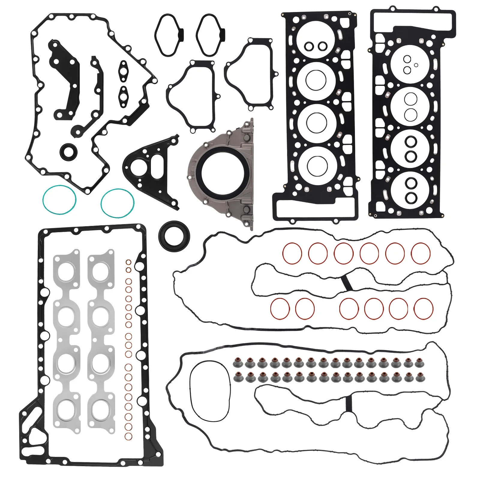 Cylinder Head Gasket Set For BMW 550i 750Li X5 X6 F10 E70 E71 11148483798