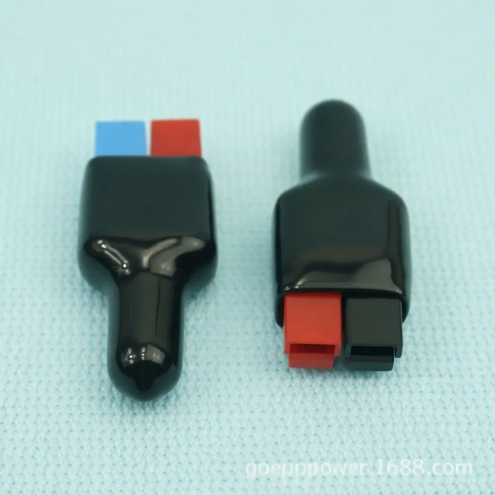 Electrical Connector Protective Sleeve 30A 600V Single Pole Plug Dustproof Flame Retardant For Industrial Usage