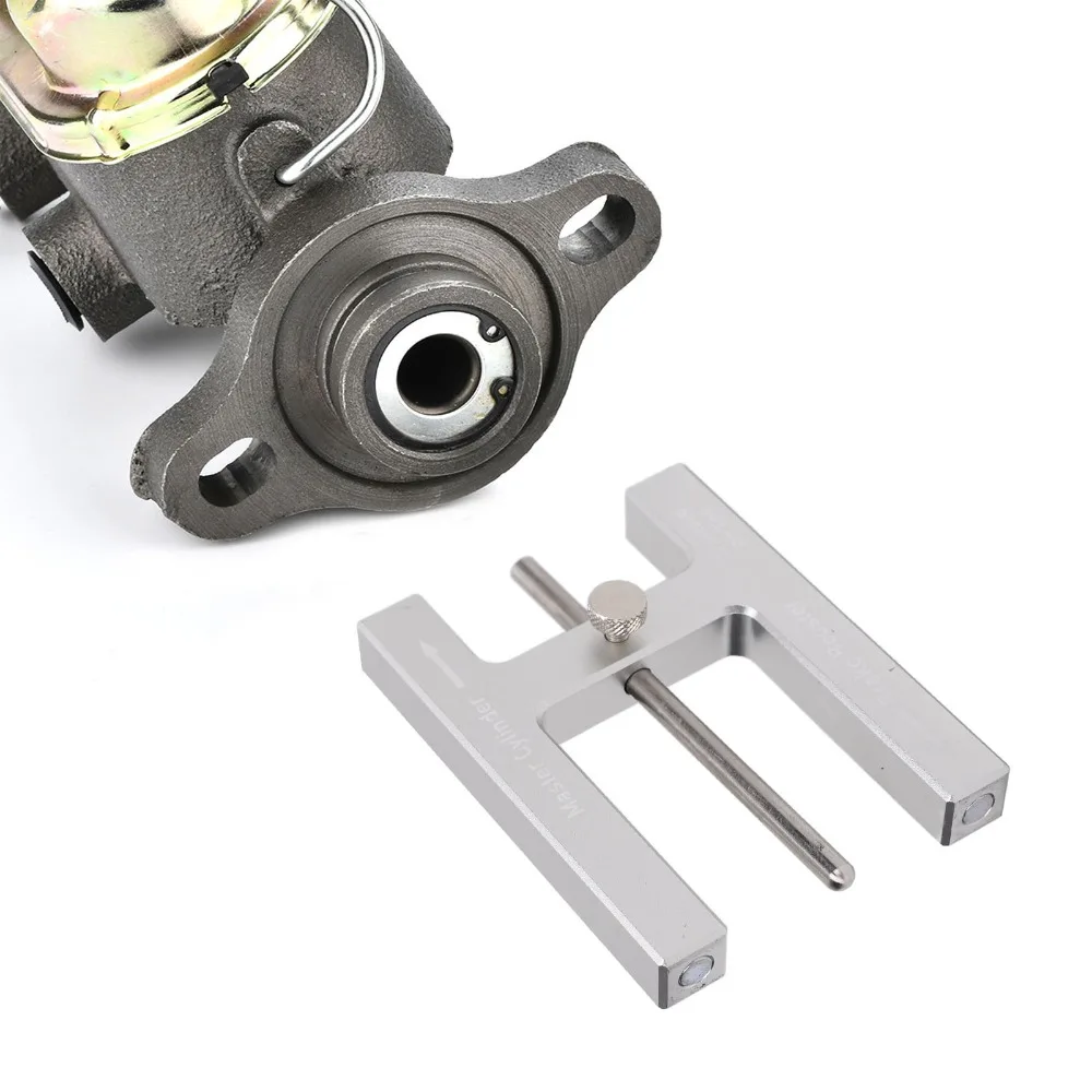 Aluminum Alloy & Stainless Steel Brake Adjustment Tool Replaces Length Gauge Adjustable Brake Booster Push Rod Universal