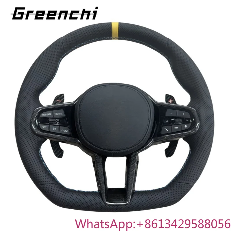 

FOR BMW G30 G31 G26 G03 G04 G07 G87 G20 G22 G80 G82 G81 F90 G06 G05 Old Steering Wheel Upgrade New Leather Steering Wheel