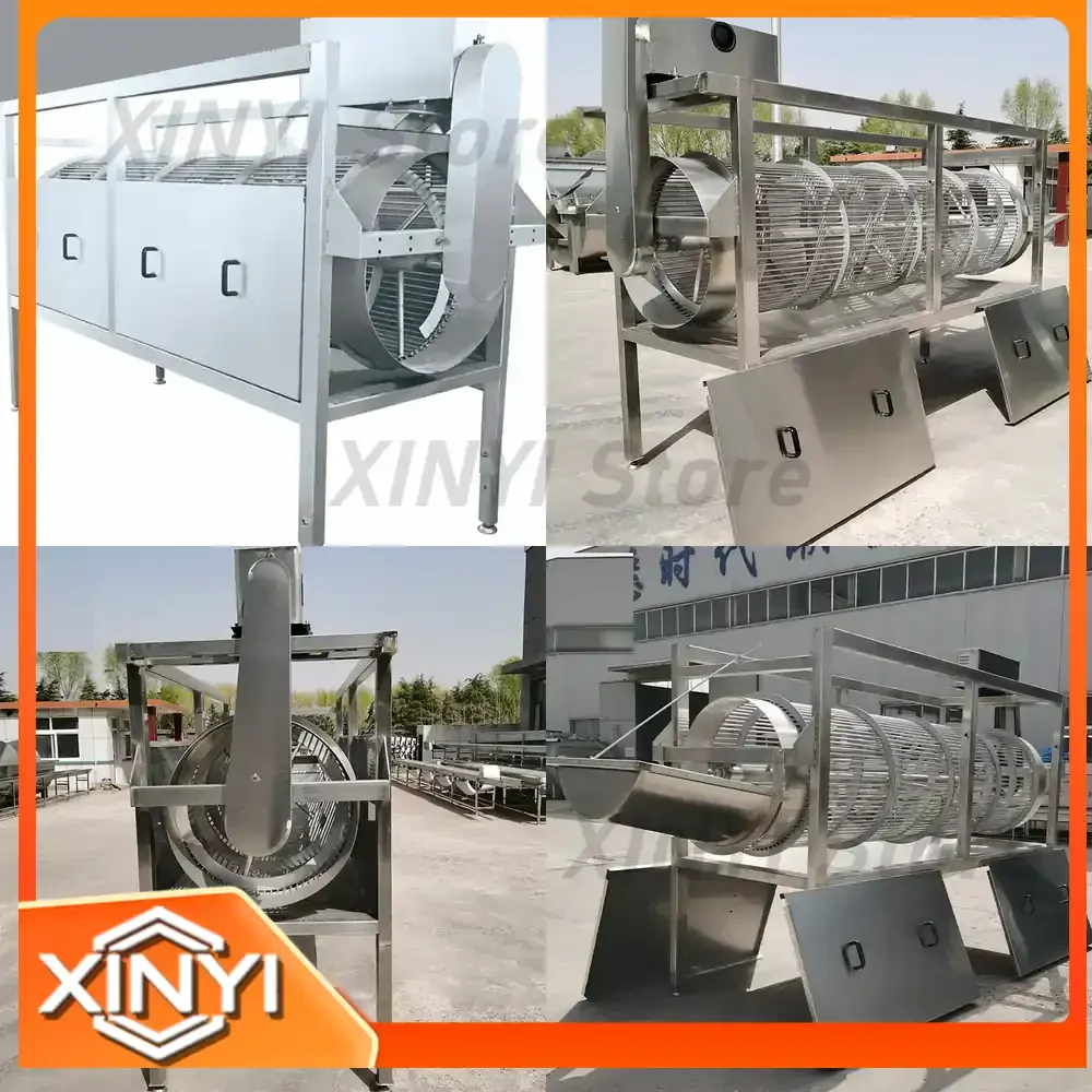 Stainless Steel Carcass Drain Machine for Poultry Drain Cage Dehydrator Equipment for Body-Safe Draining
