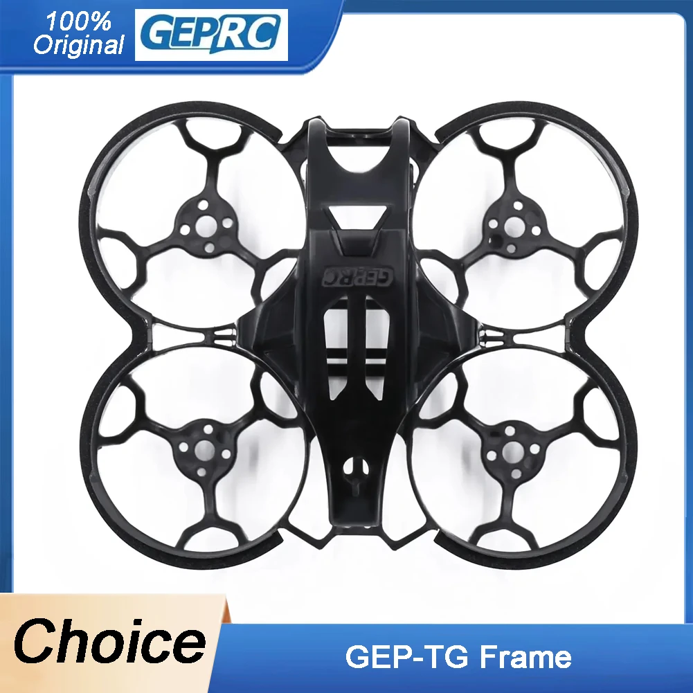 

Рама GEPRC GEP-TG — совместимая с дрона серии Tinygo DIY FPV, запасные части для квадрокоптера, высокопрочные для гонок, фристайла