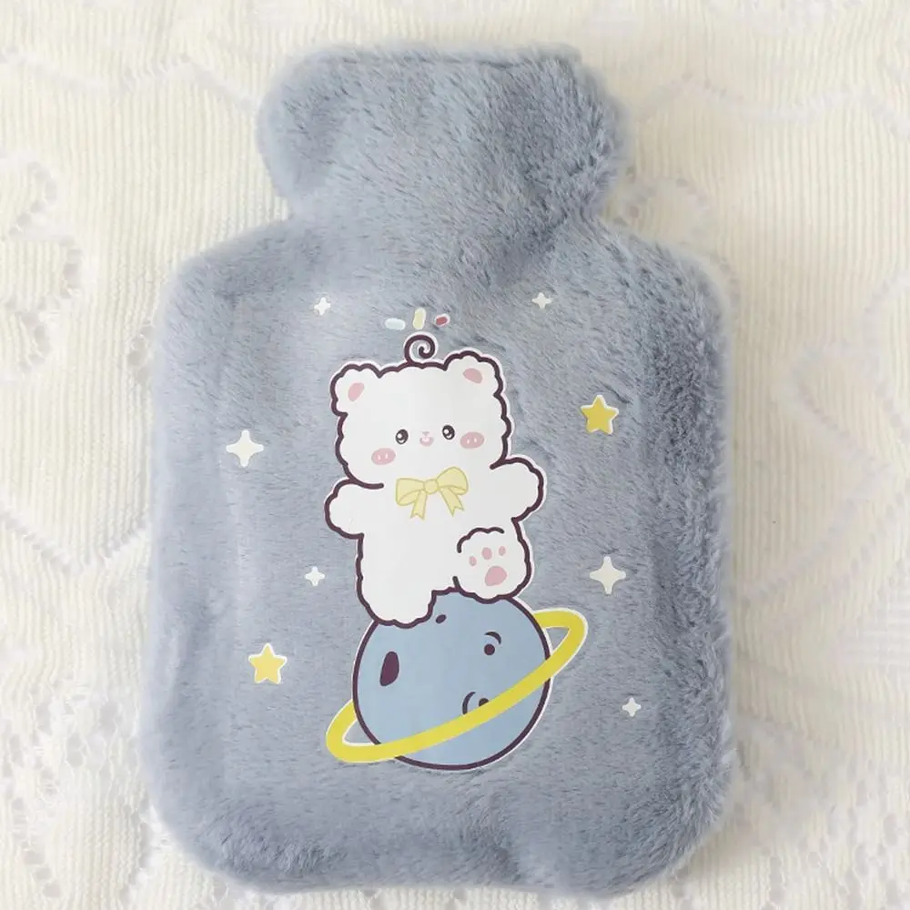 

Портативная 500 мл милая грелка, сумка для горячей воды, грелка для рук, плюшевый чехол