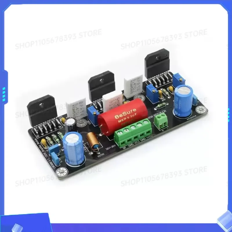 for LM3886 X 3 Assembled Parallel 150W Pure DC Mono Power Amplifier Board