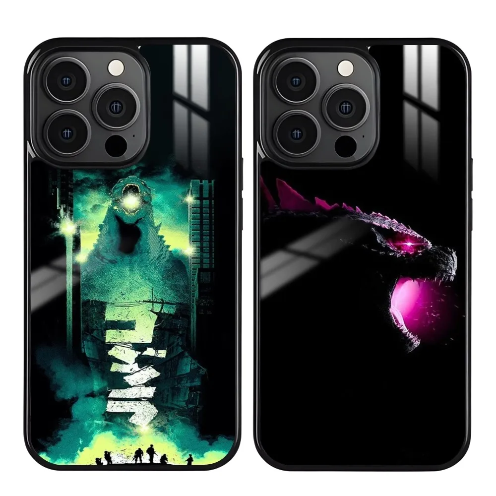 

Cool Movie G-GodzillaS Phone Case For iPhone 16 15 14 13 12 11 Pro Max Plus Mini Magnetic Magsafe Wireless Charging Cover