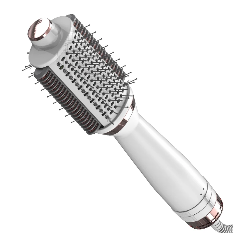 SMET 3 1 1000W Hair Styler New Design Multi-Functional Hot Air Comb Hair Straightener Brush Electric Manual Hair Dryer Household
