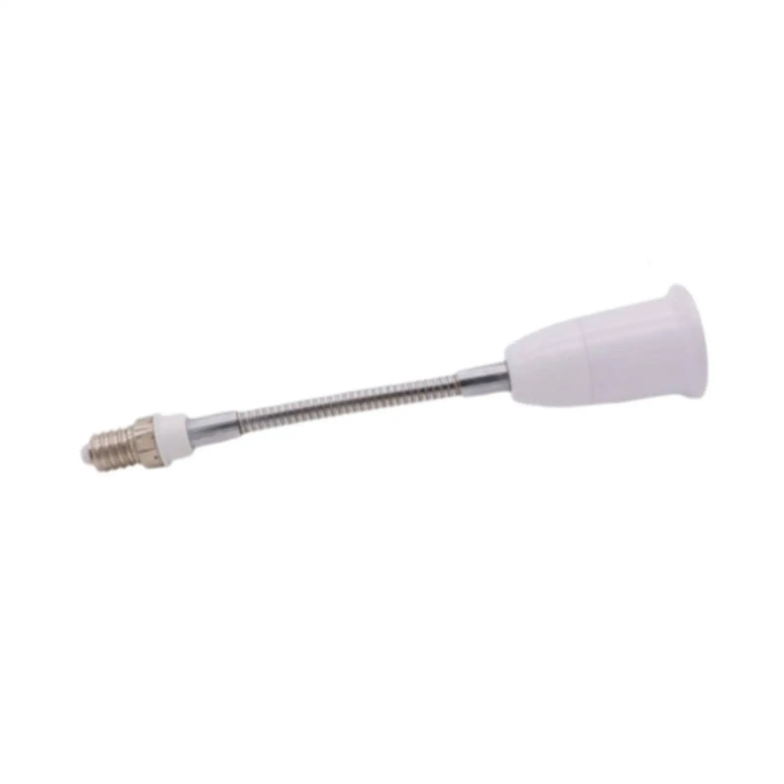 Extensor de Portalámparas Ajustable con Cuello de Cisne, Rotación de 360 Grados, para Iluminación de Escritorio y Dormitorio