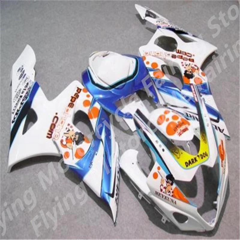 Injection for blue orange white G S XR1000 K5 05-06 ABS plastic G S XR1000 K5 2005 2006  Fairing Kit Motorcycle Fairing Kit