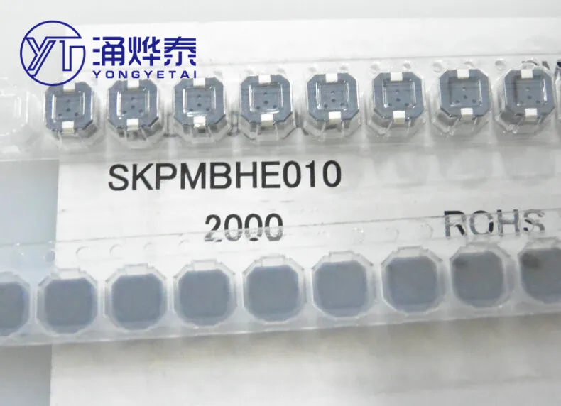 YYT 10PCS SKPMBHE010 patch silicone 6*6*5 tact switch push switch