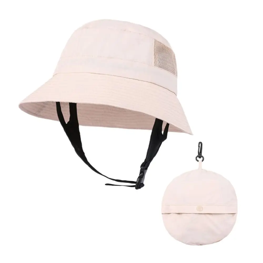 Summer Waterproof Bucket Hat Quick-drying Storage Bag Sun Hat Breathable Sun Protection Fishing Cap Camping Hiking