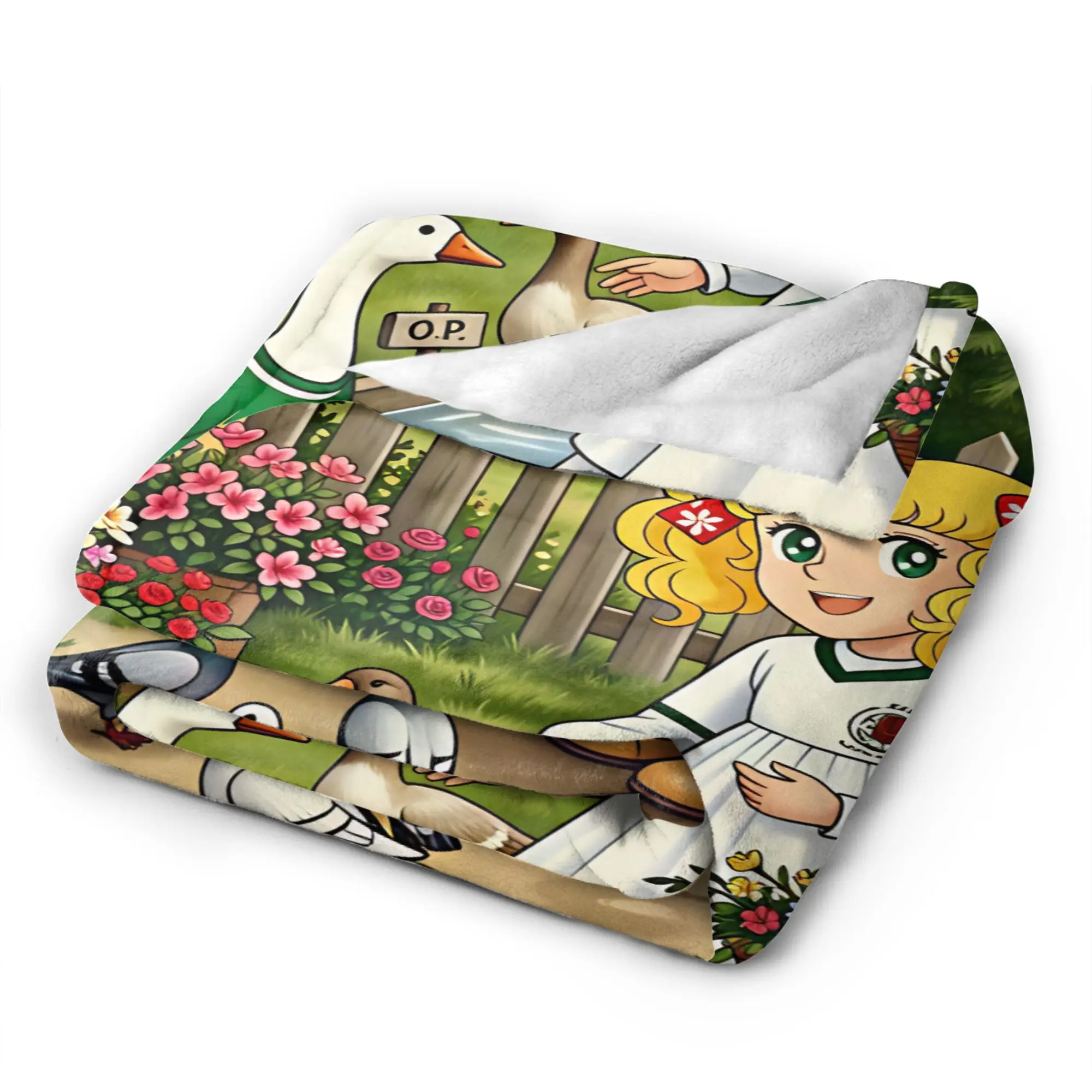 Anime Manga Candy Candy  Blanket Quality Soft  Bedding Throws Autumn Travel Office Bedroom Fashion Bedspread