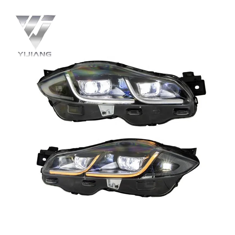 

2010 2014 2015 XJL Lamp Accessories Upgrade to 2019 Style LED Headlights for X351