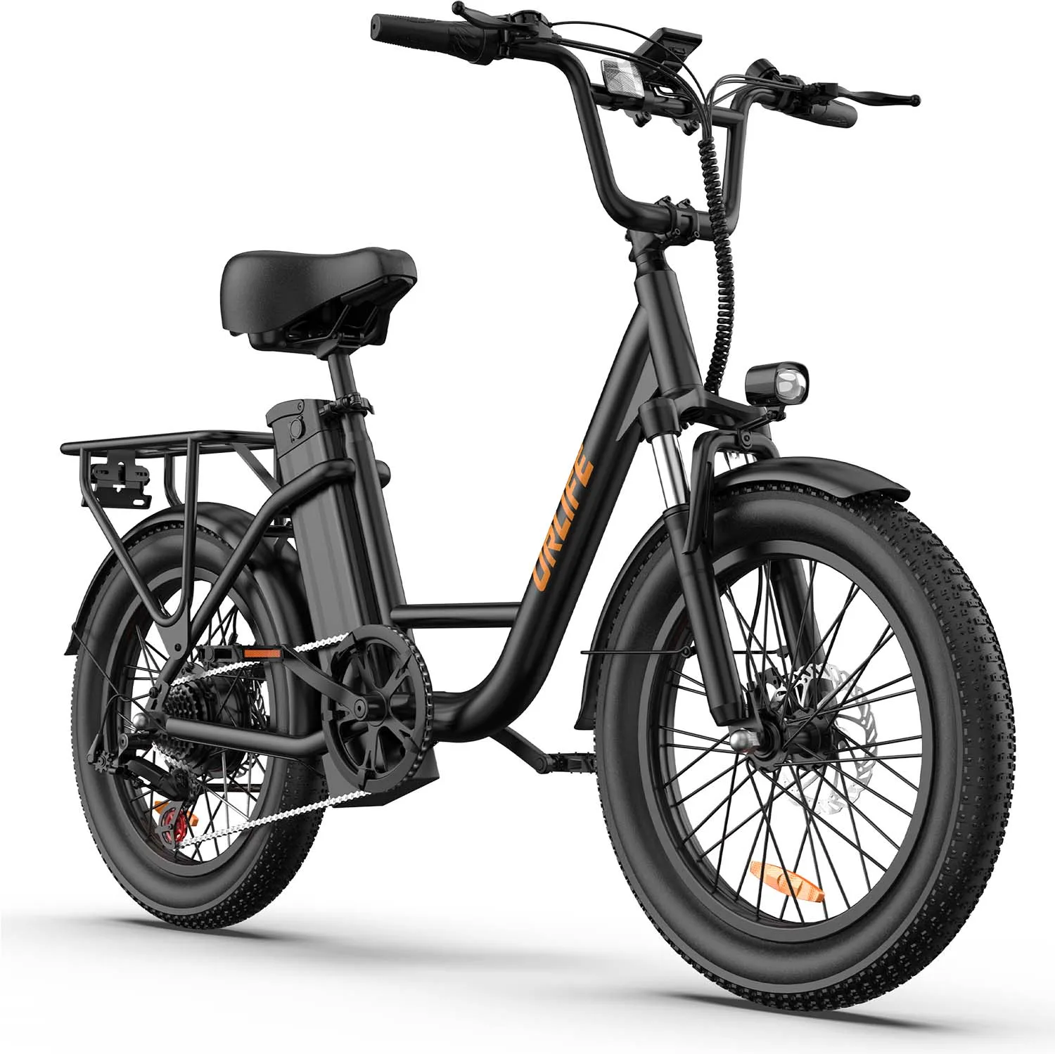 URLIFE E20 Elektrofahrrad für Erwachsene, 250 W Motor, Elektrofahrrad, 48 V, 13 Ah, 20 Zoll Reifen, City Commuter Elektrofahrrad – Detail 14