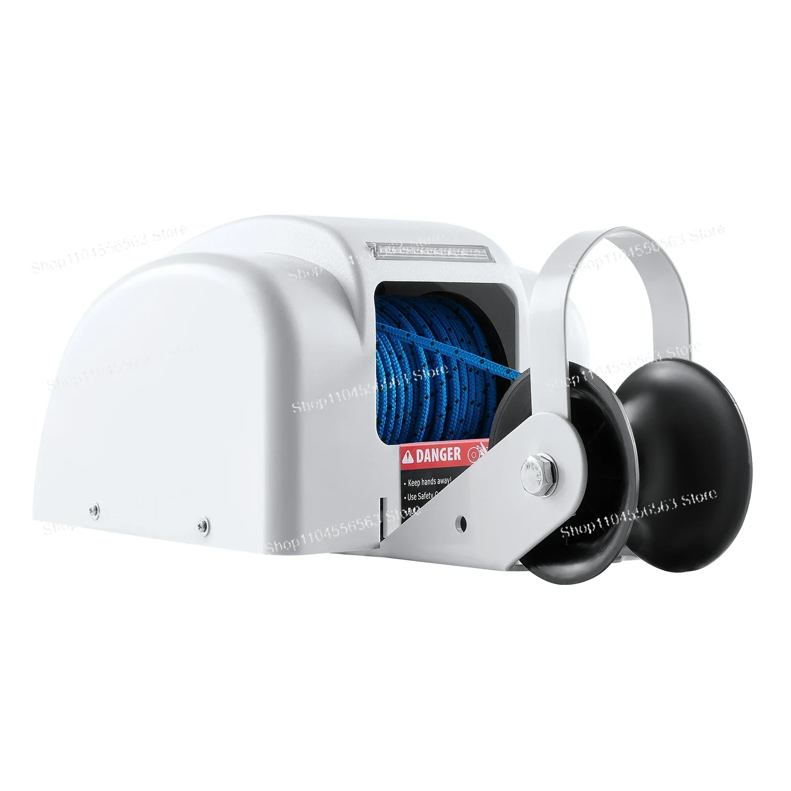 12V 45LBS Marine Electric Boat Anchor Winch, Wireless Remote Control for Saltwater Use