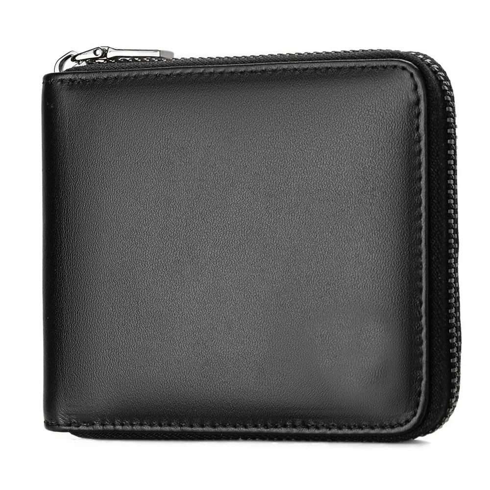 

Riley Joy классические короткие мужские кошельки из натуральной кожи модные карманные держатели для карт мужской кошелек простые качественные мужские кошельки