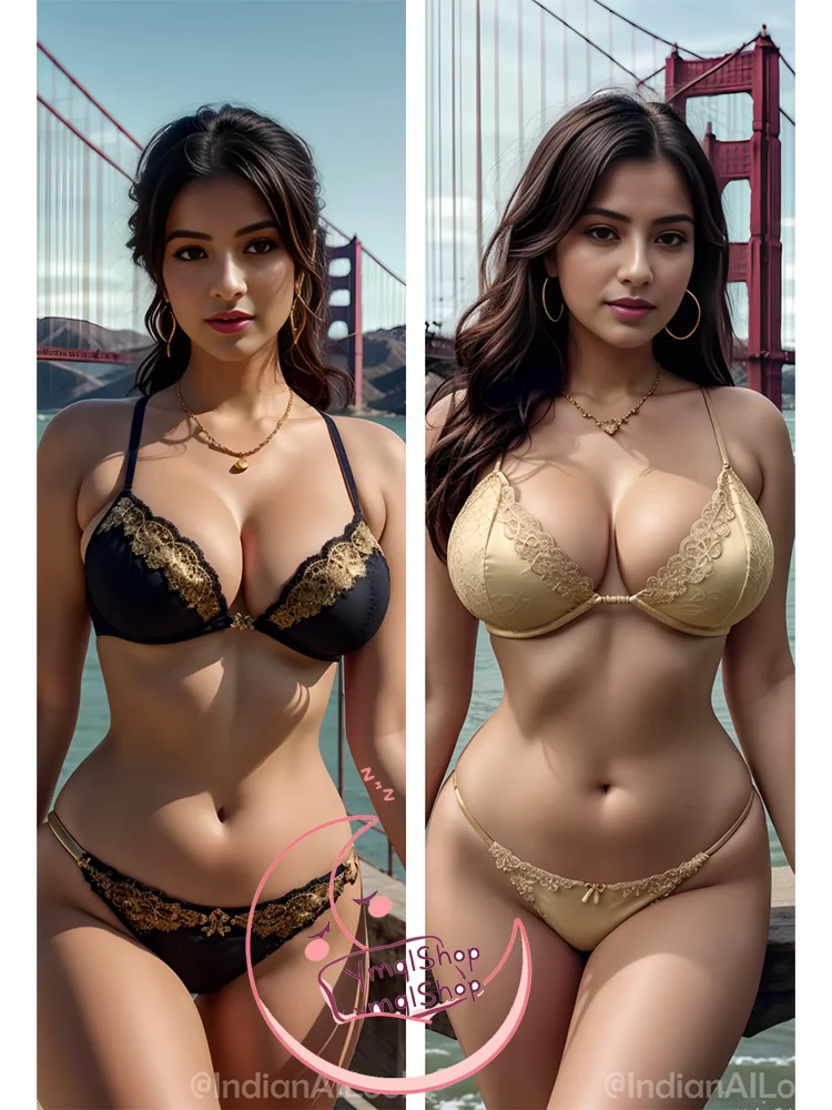 

AI Dakimakura Cover 1:3 or 45X45 Double-sided Print Life-size body Custom Anime Pillow Case Unlimited AI Girl Western beauty