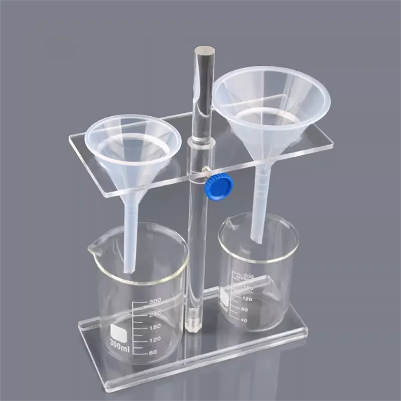 support-d'entonnoirs-en-plexiglas-epaissi-rich-lab-type-de-levage-a-2-ou-4-trous-amovible-resistant-a-la-corrosion