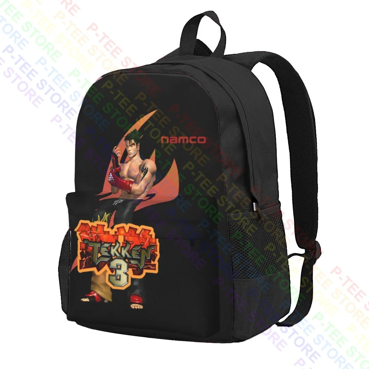 Tekken 3 Namco Arcade Video Game Large Capacity Backpack Print Training 3d Printing Outdoor Running