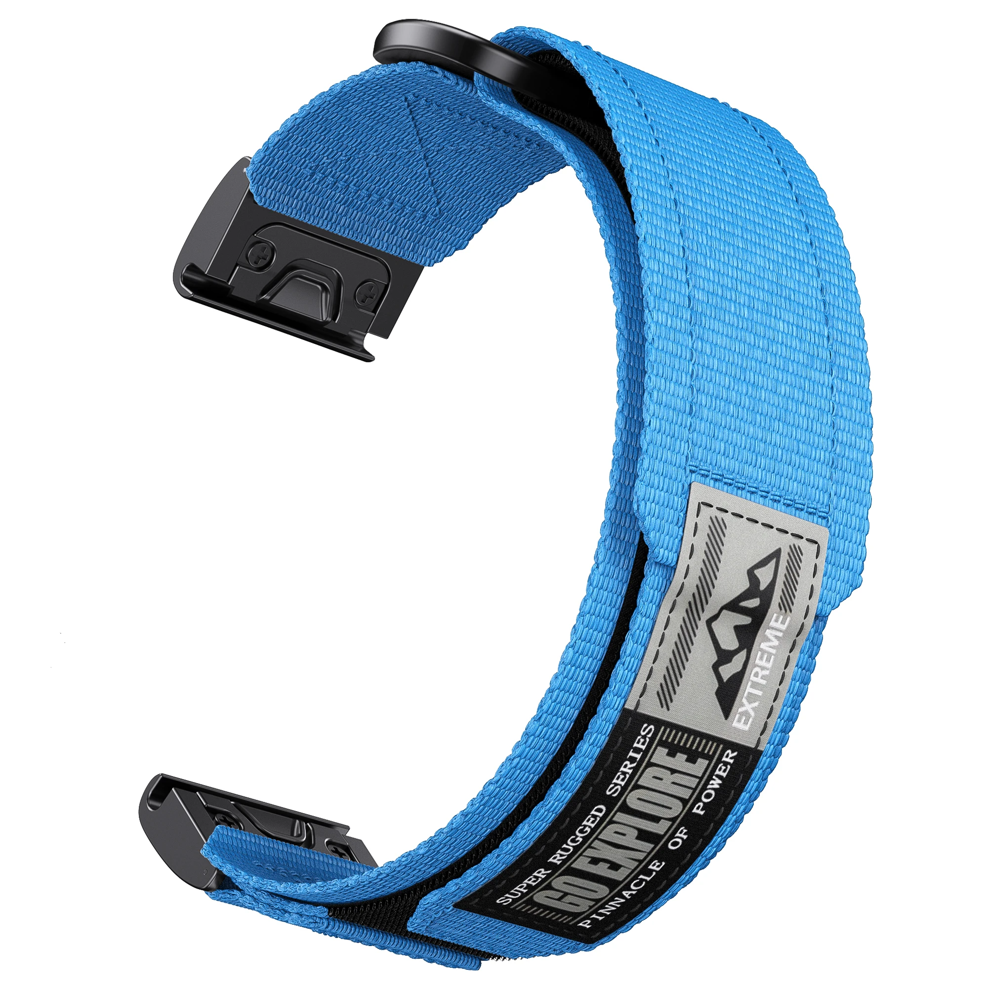 22mm 26mm Nylon Quick Fit Strap for Garmin Fenix 7X 8 7 Pro Fenix 6X 6 5X 5Plus Tactix 7 Forerunner 965 955 Enduro 3 2 Loop Band