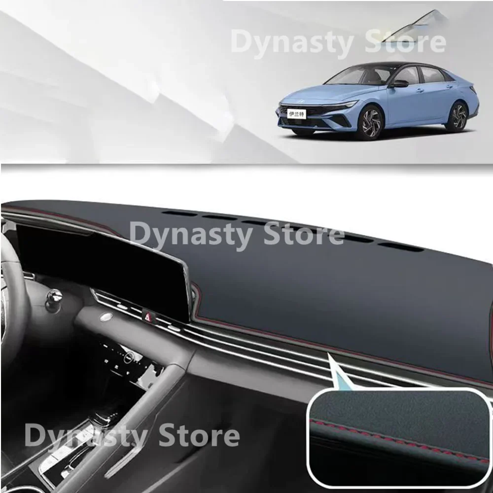 Dashboard Cover Mat Protective Pad For Hyundai Elantra 2001-2024  Car Accessories Dash Board Sunshade Anti-UV Carpet Dashmat