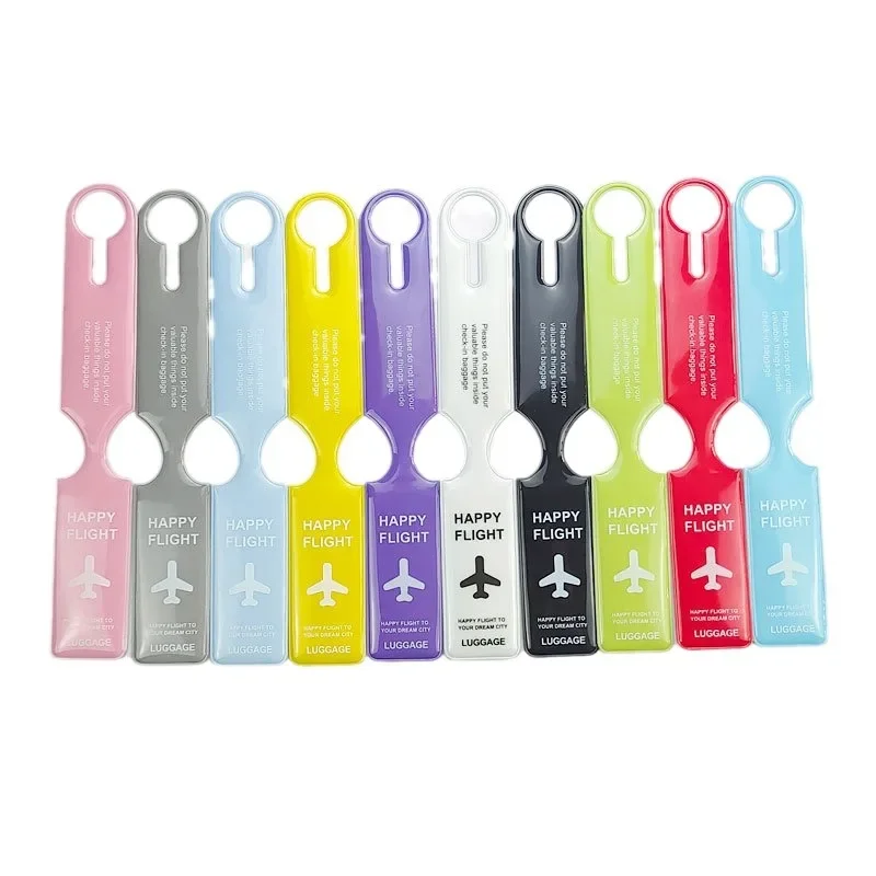 PVC Anti-Loss Aircraft Luggage Tags (Set) - alternate angle