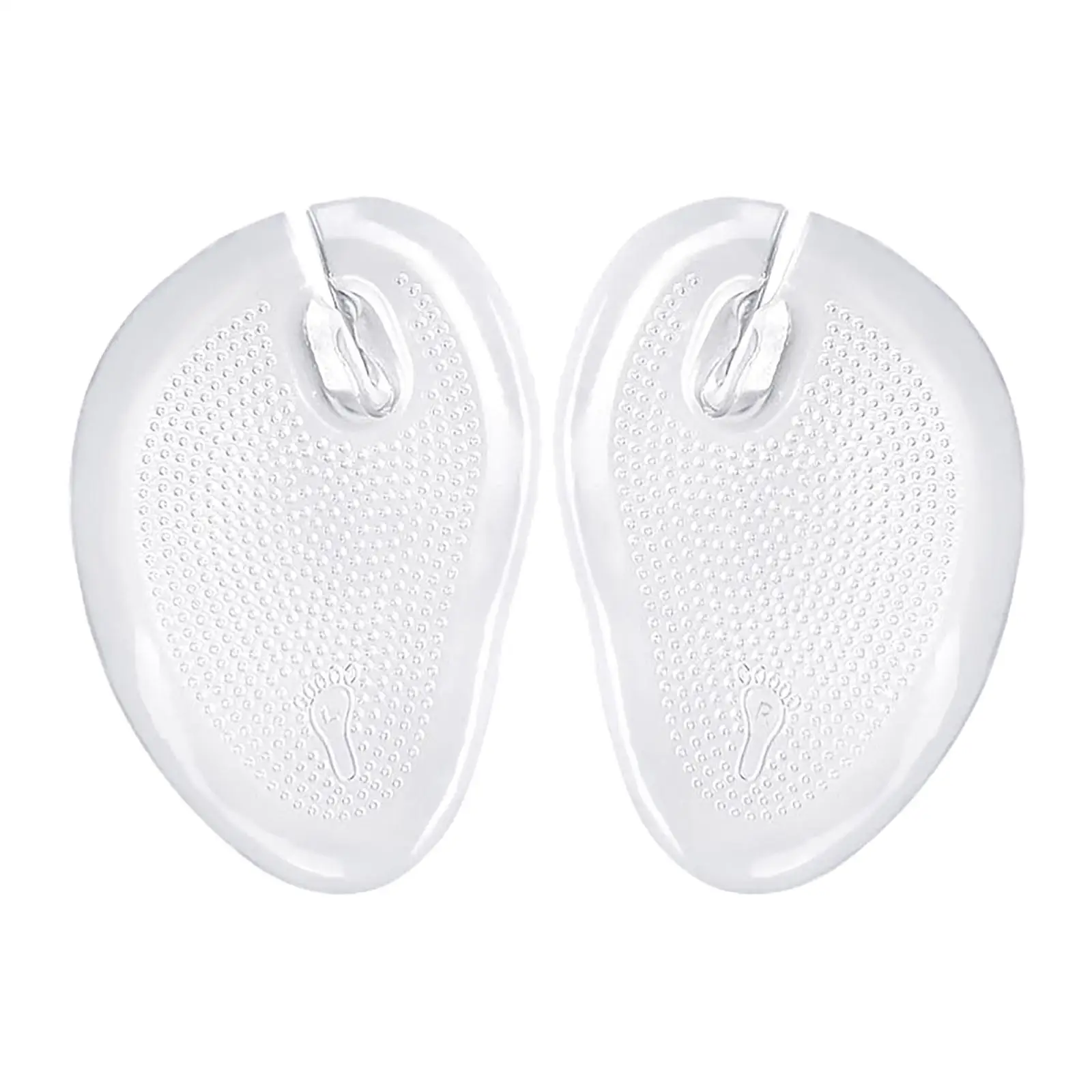 2Pcs Self Gel Forefoot Cushions Toe Separator Sandal Cushions Pad