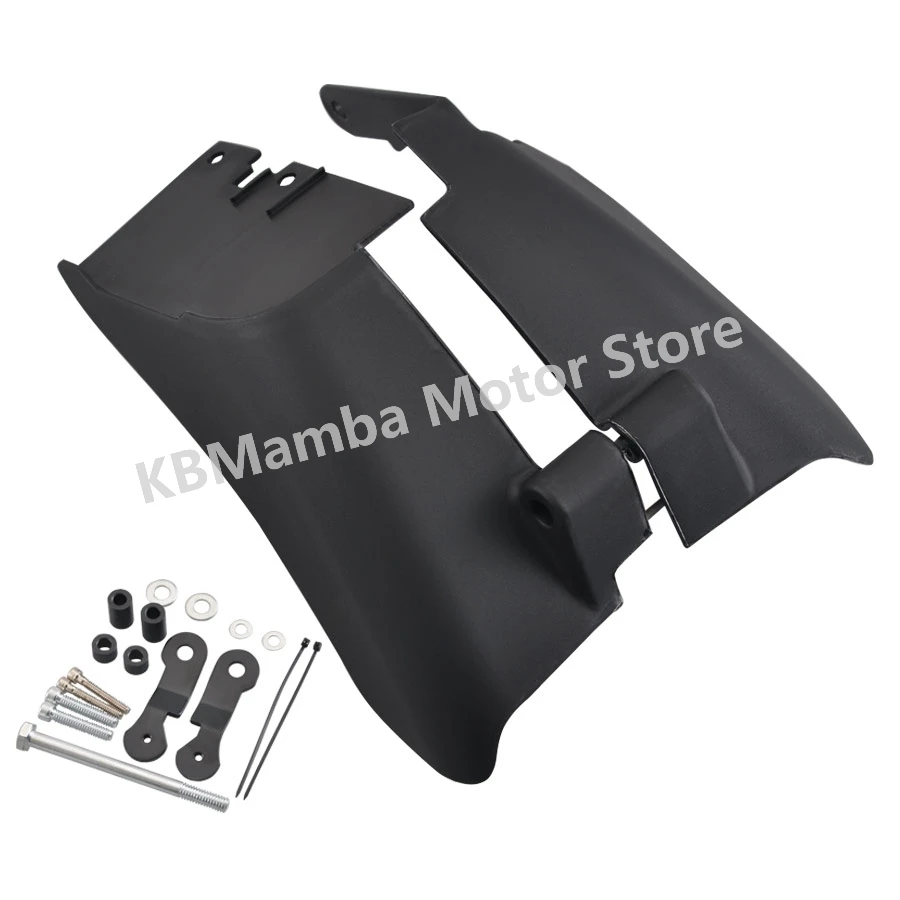 

1 Pair Motorcycle Black Air Heat Deflector Accessories Mid Frame Trim Saddle Heat Shield Cover For Harley Dyna 2006~2017 Models