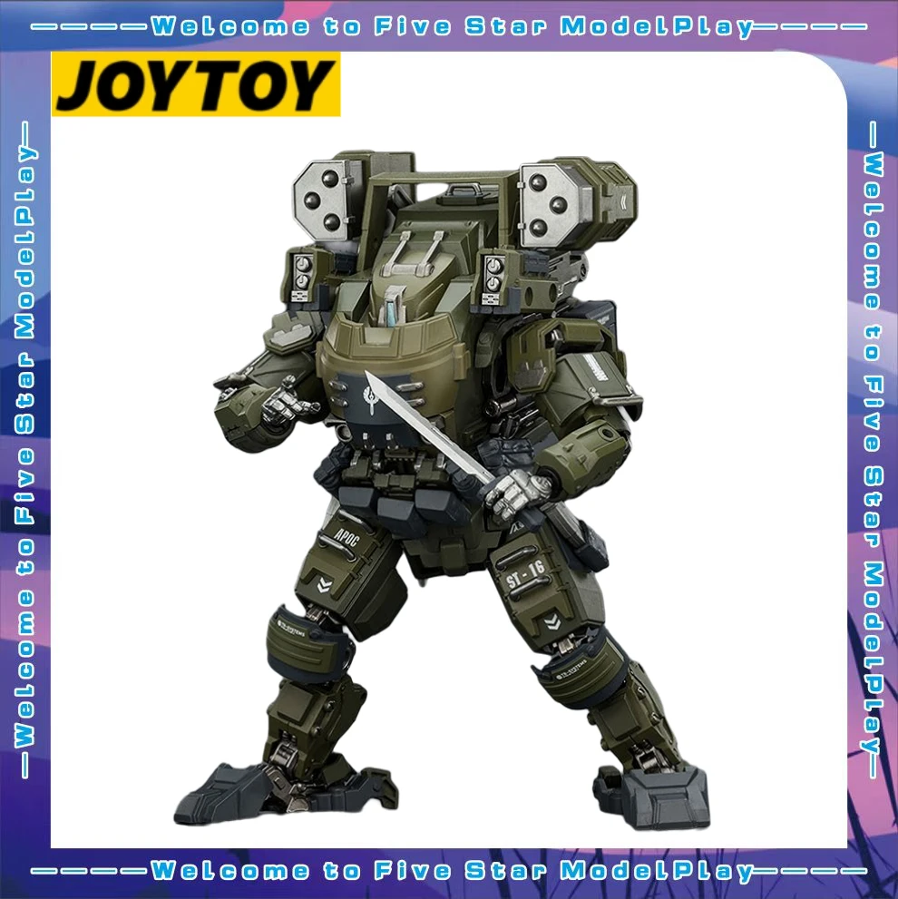 

【FS】JOYTOY Scale 1/25 Action Figures APOC Series Storm SurgeHeavy Fire Assault Mech Model Toy Gift