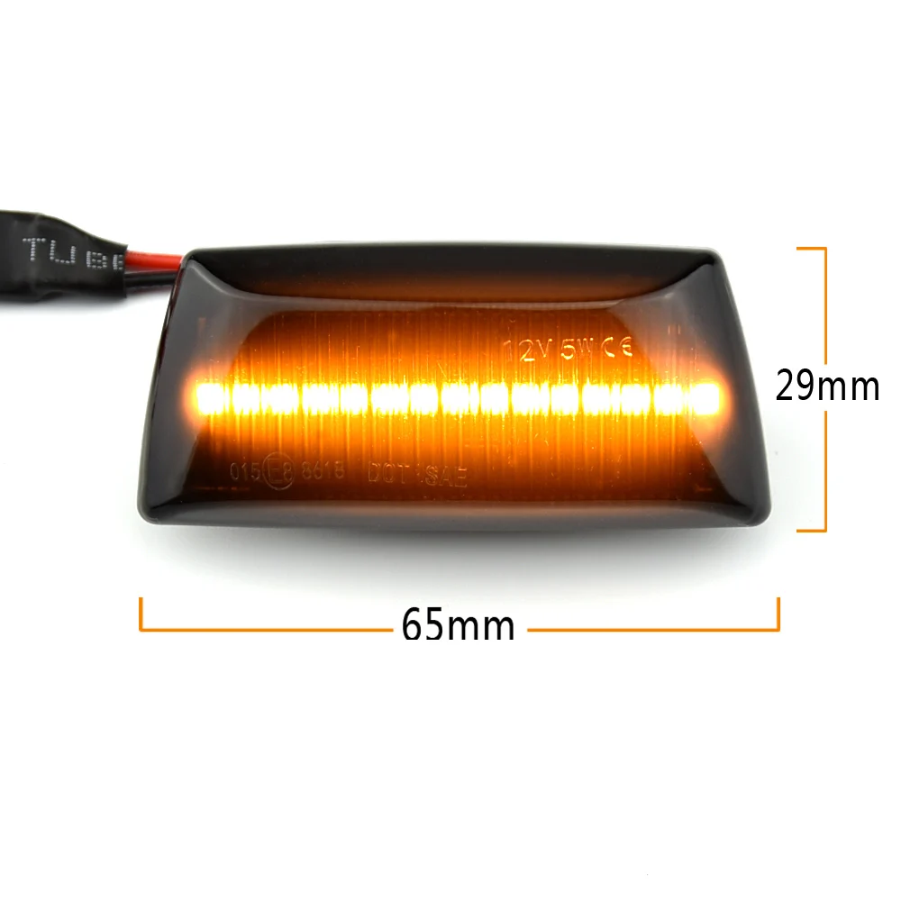 New For Chevrolet Cruze LED Dynamic Side Marker Light Repeater Indicator Light For Opel Insignia Astra H Zafira B Corsa D