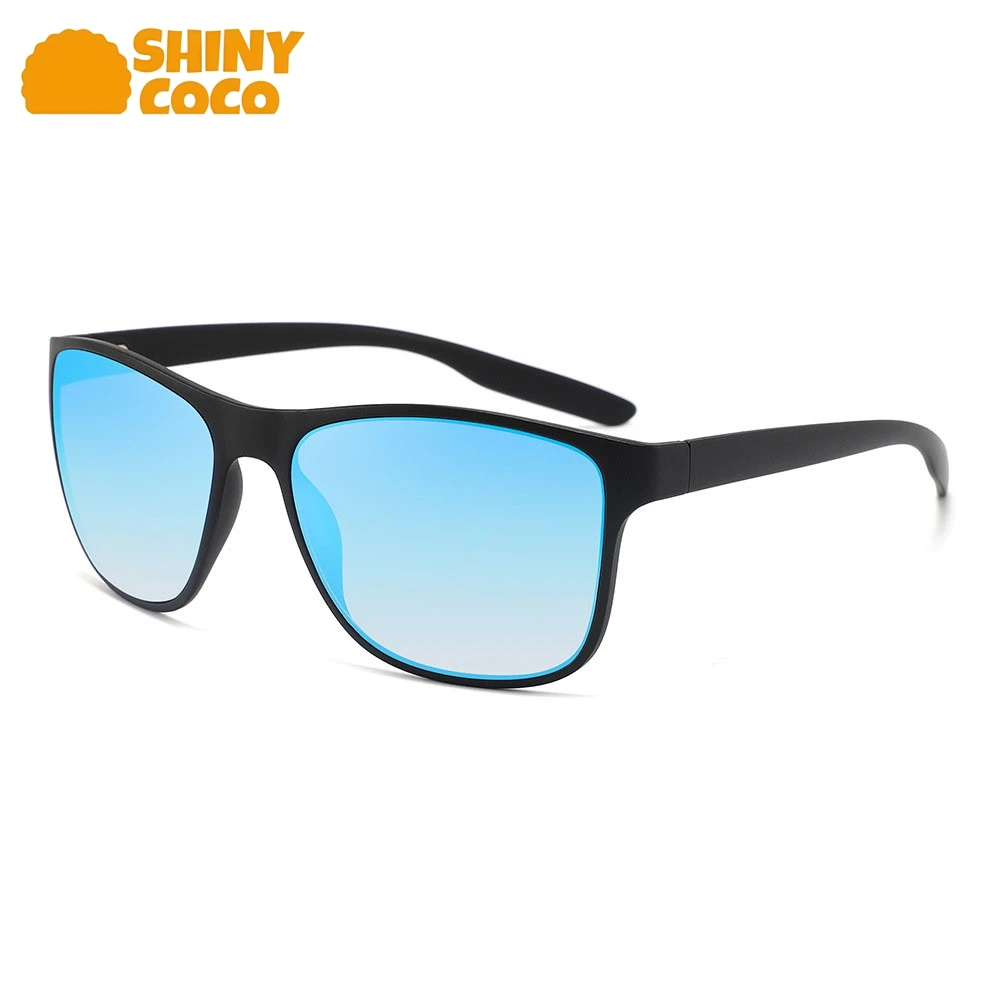 

ShinyCoCo Luxury Brand Simple Design Sun glasses For Driving UV 200 300 400 Protection Classic Square Frame Sunglasses