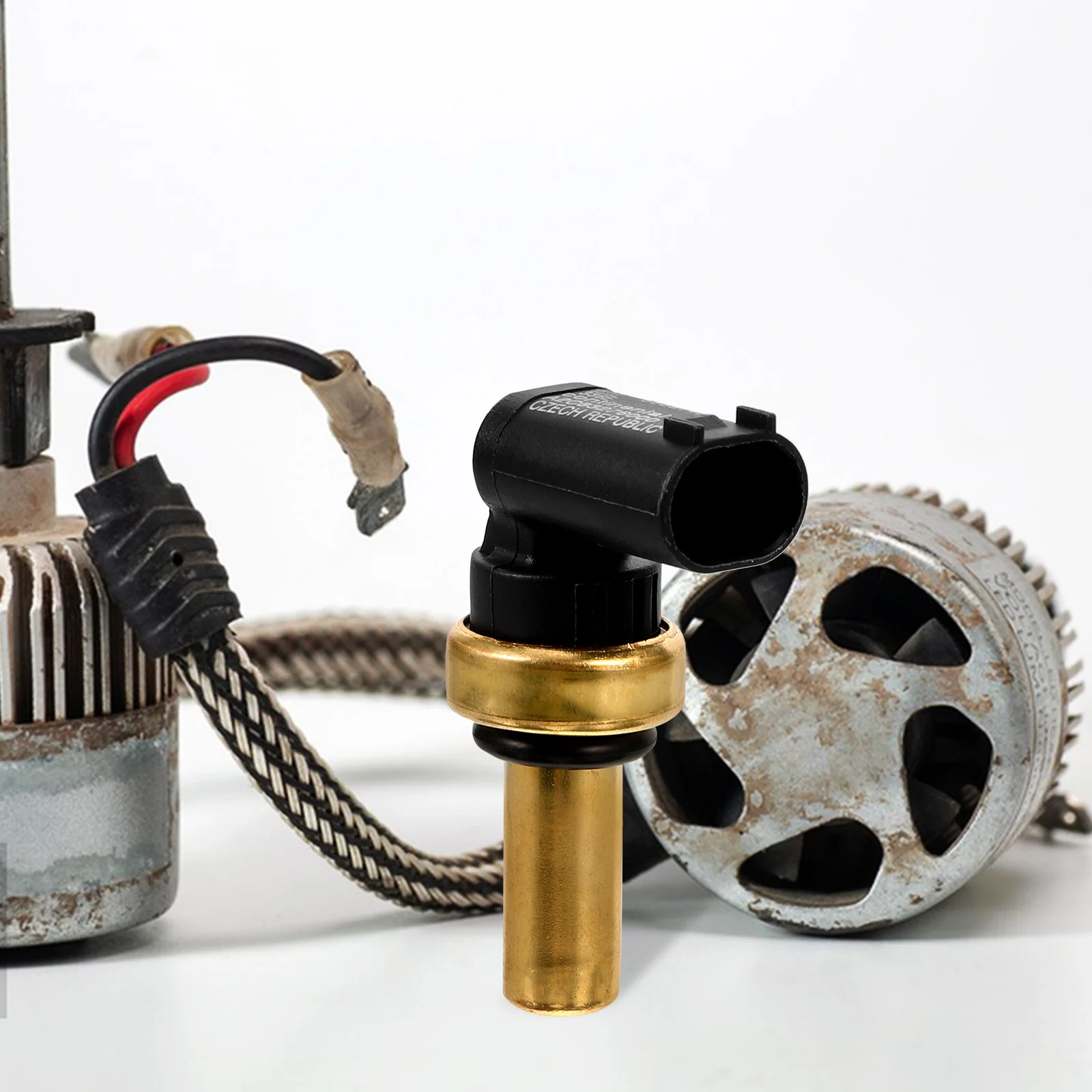 Sensore temperatura liquido di raffreddamento Riparazione auto Sensore temperatura acqua motore ad alte prestazioni Misure accurate Installazione semplice