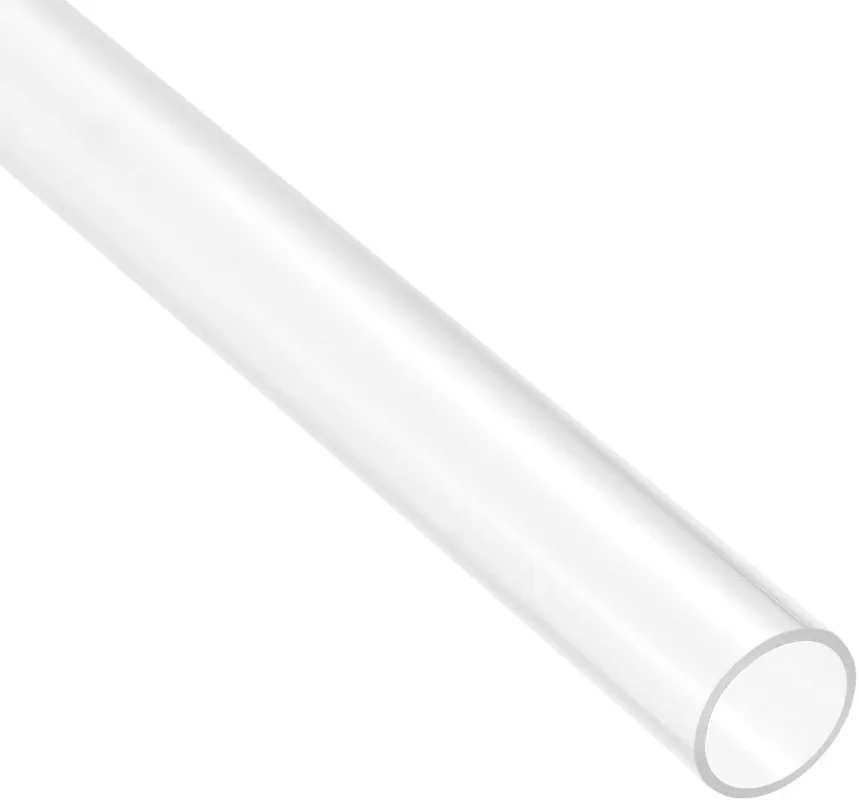 Factory direct PC hollow transparent PVC fish tank filter pipe