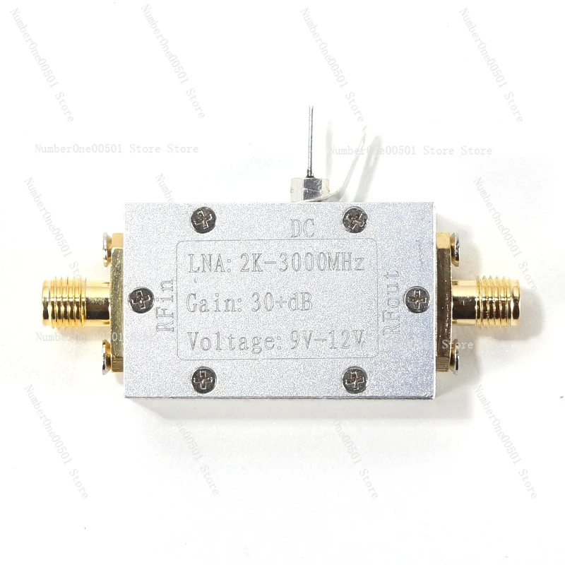 

RF Broadband Amplifier Low-Noise Output LNA (2k-3000mhz Gain 32db)