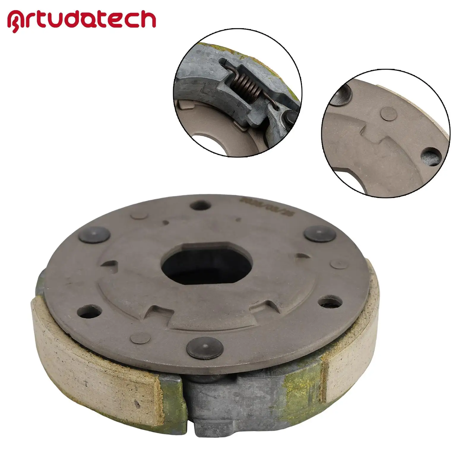 

Areyourshop Clutch Weight Shoes Carrier Assy 22350-201-000 for Adly Atv 50 Noble Silverfox