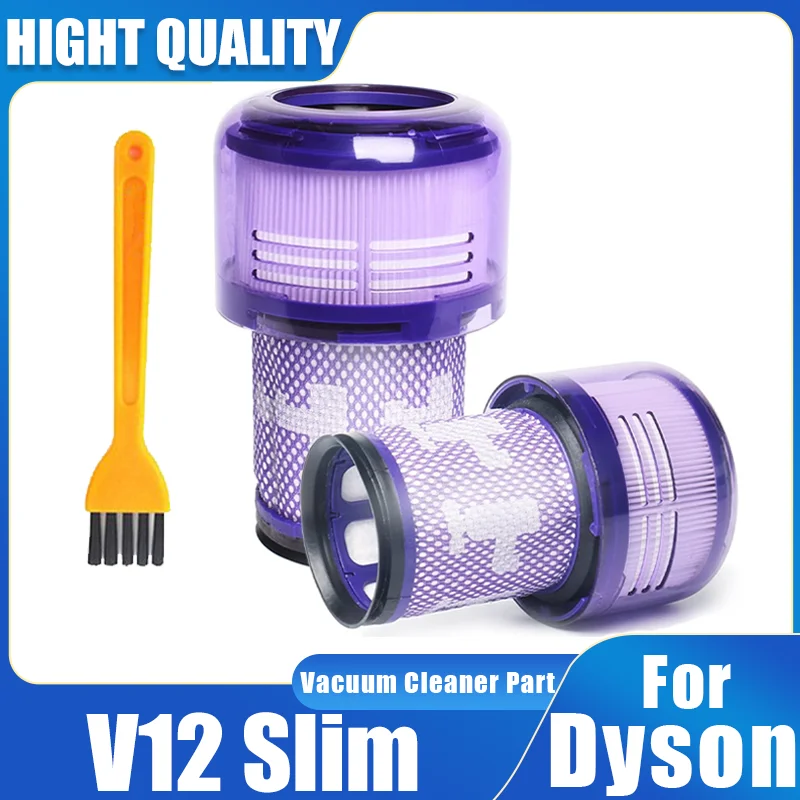 For Dyson V12 Detect Slim Absolute Extra Hepa Filter , Washable Filter, Replacement Filter for Dyson Slim Series Vacuum Cleaner
