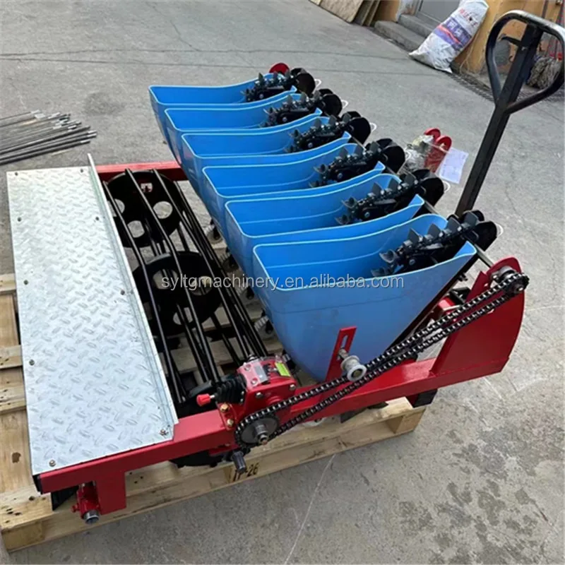 

Hot Sale Large Capacity Tractor In Large-scale Planting Industry Garlic Planter Tractor Drives Garlic Seeder Machine