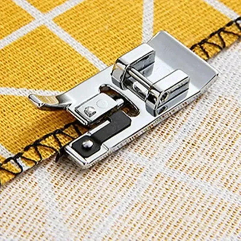 1pc Sewing Accessories Overlocking Overlock Sewing Machine Presser Foot SA135 Effortless Fit for Brother Janome Snap