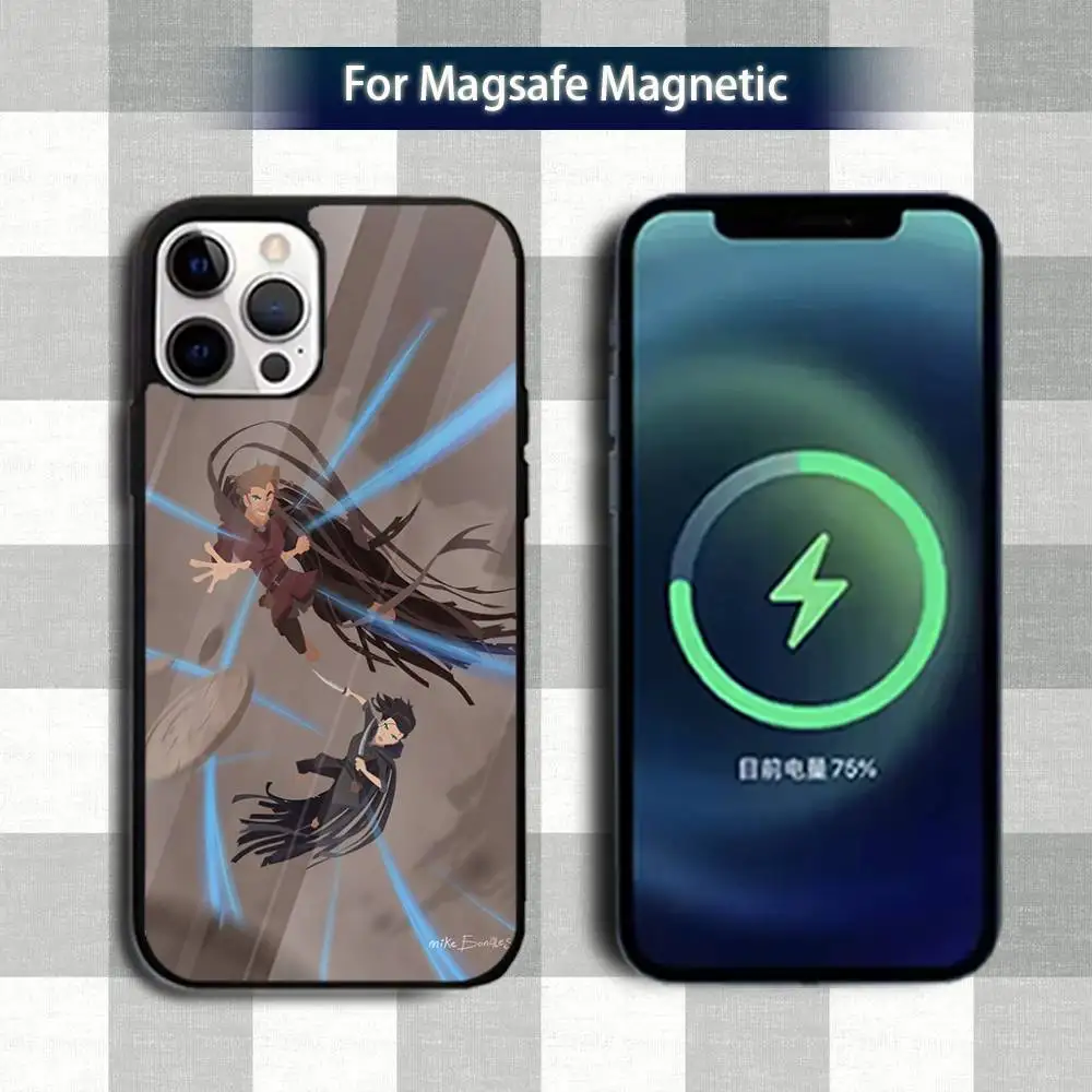 M-Mistborn VinS Trilogy telefoonhoesje voor iPhone 13,12,15,17,11,16,14,Pro,Max,Plus,Mini,Magsafe,Magnetische draadloze oplaadhoes