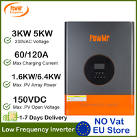 3KW 5KW 24V 48V Low Frequency Hybrid Solar Inverter MPPT 60A 120A Max PV 150Vdc Pure Sine Wave Inversor Fit for Lithium battery