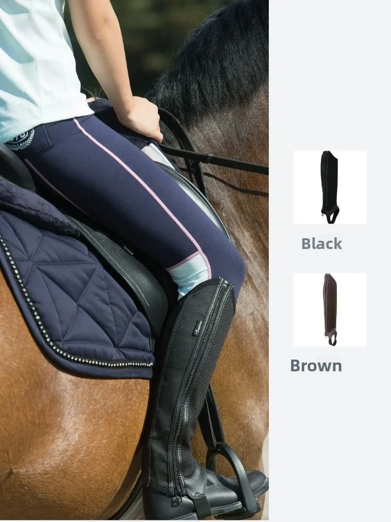 Picture 5:  Children's Equestrian Leg Protection  Riding Knight Equipment  Riding Supplies ODHR Leg Guards