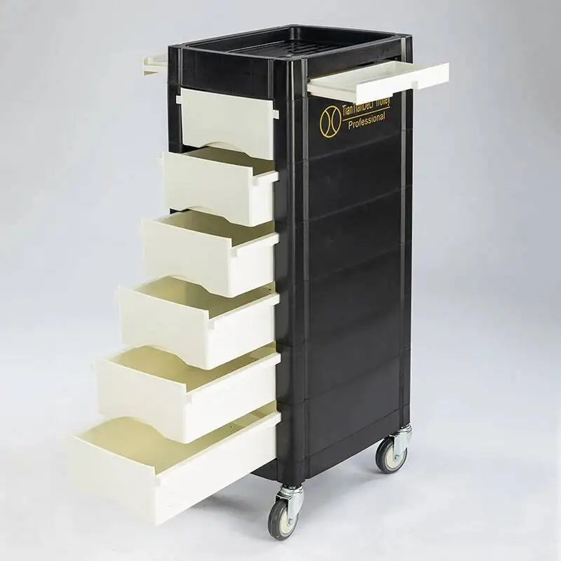 Premium Luxury Trolley Unique Modern Storage Big Organizers Trolleys Aesthetic Glam Carritos Organizadores Salon Furniture