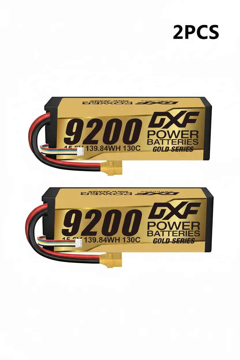 DXF 2S 3S 4S 6S Lipo-batterijen 7.4V 7.6V 11.4V 22.8V 11.1V 15.2V 14.8V 22.2V 5200Mah 9200Mah 6500mAh 8000mAh 7000mAh 10000mAh