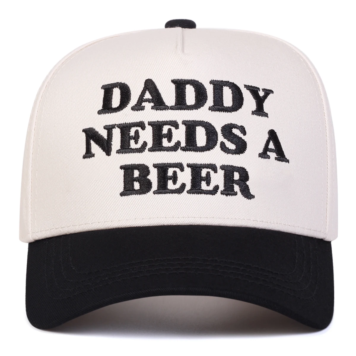 Unisex DADDY NEEDS A BEER Letter Embroidery Baseball Caps Spring Autumn Outdoor Adjustable Casual Hats Sunscreen Hat Sports Cap