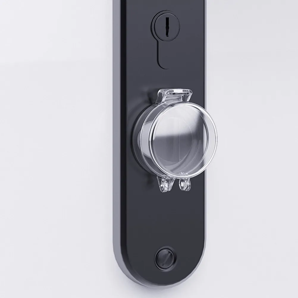 

4Pcs Child Safety Door Lock Easy Install No Tools Required for Home Babyproofing Versatile Door Handle Lock Cover Modern