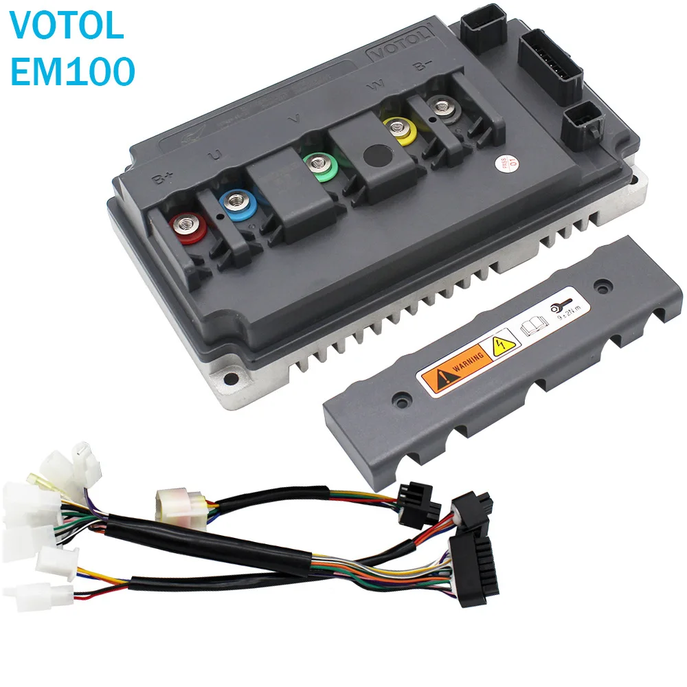 Hot Sale VOTOL Intelligent Sine Wave Motor Controller Electric Bike Parts Lander EBike LCD Display 72300 Weak Magnetic