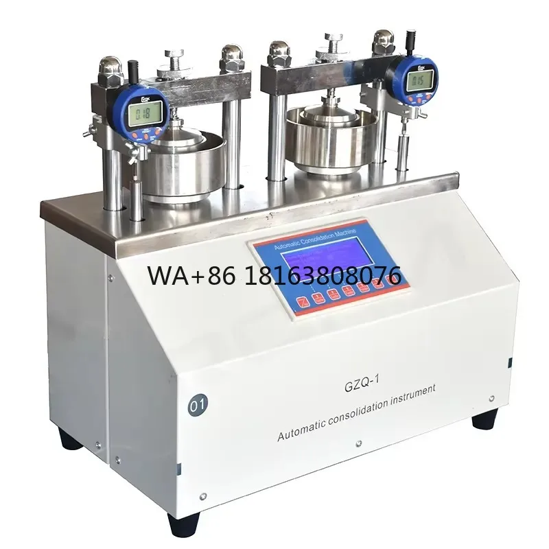 High Precision Full Automatic Soil Consolidation Tester Electric Oedometer Soil Compression Testing with Automatic Loading